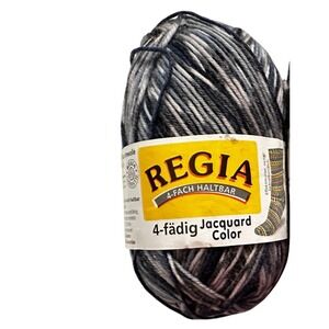 Regia 4 Fach Jacquard Color Yarn 100g Multi Color Sock Yarn
